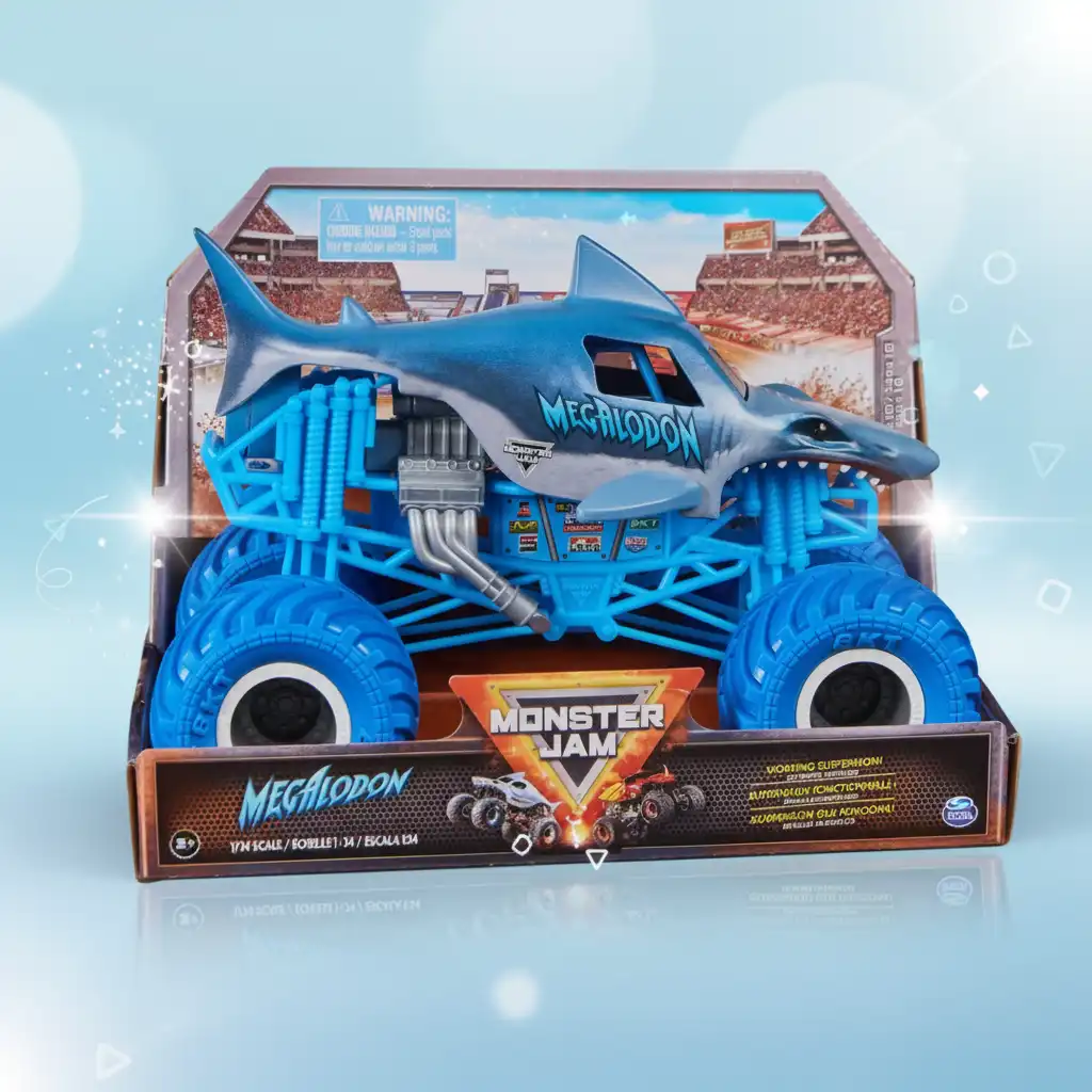 Experimenta la auténtica acción Monster Jam en casa.