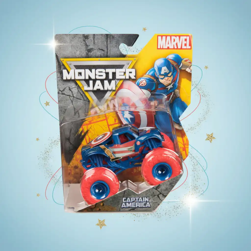 Experimenta una heroica épica con cada giro de las ruedas Monster Jam.