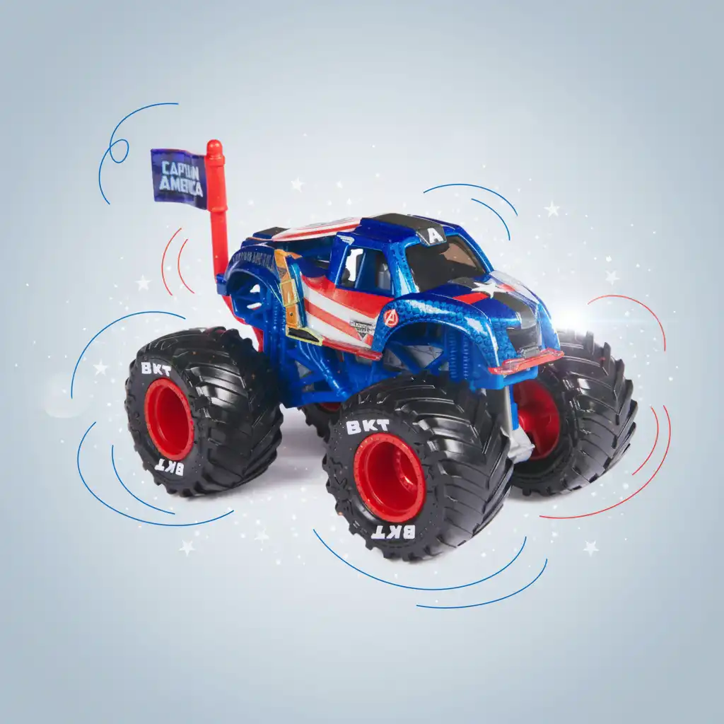 Conviértete en maestro de las acrobacias con Monster Jam.
