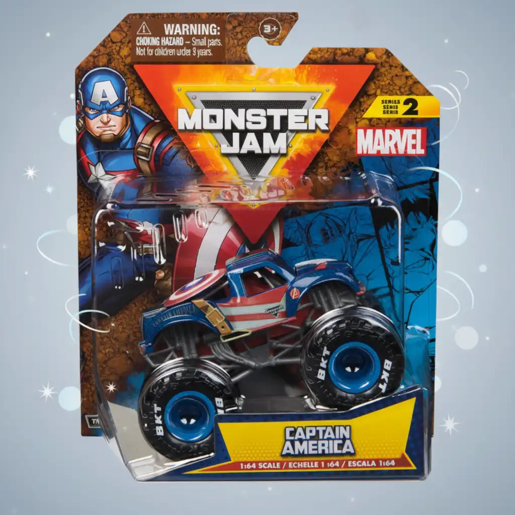 Vive aventuras épicas con el legendario Vengador en la arena Monster Jam.