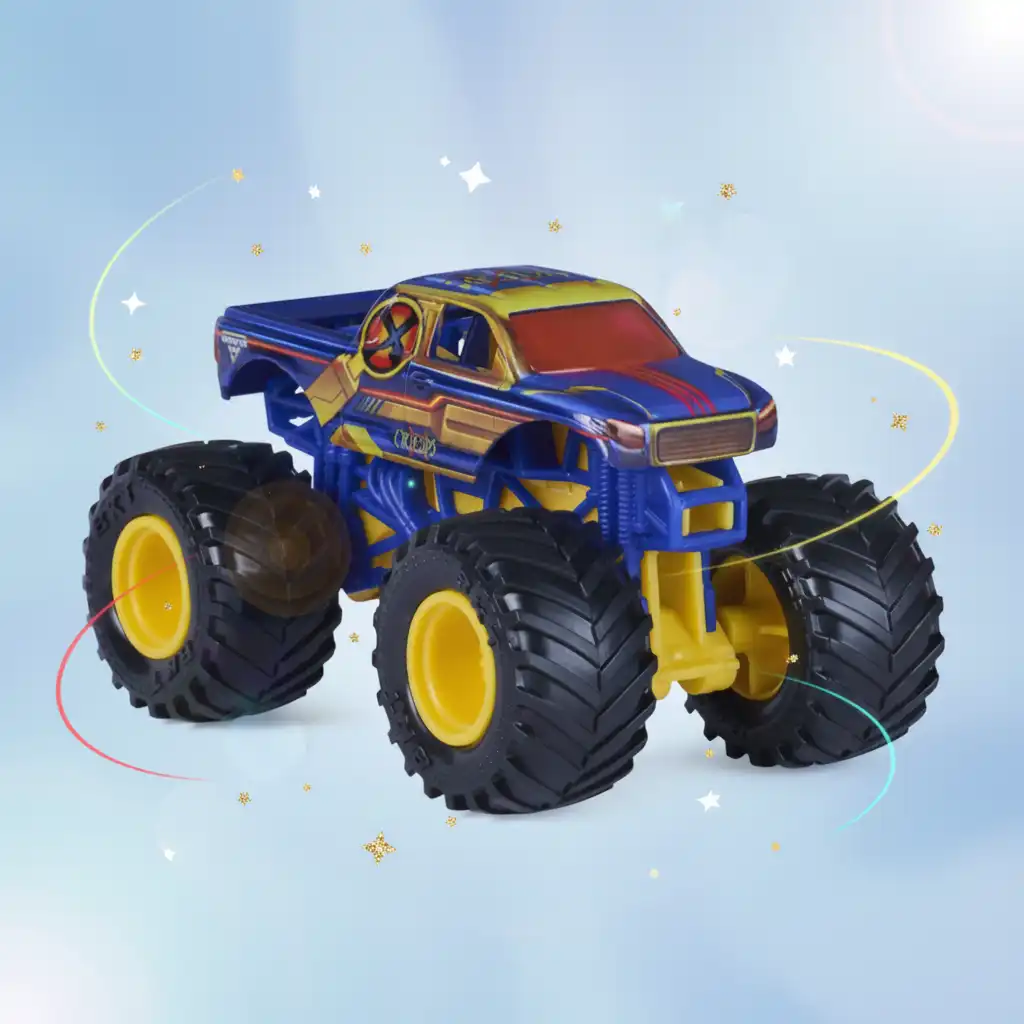 Amplía tu colección con la combinación única de Marvel y Monster Jam.