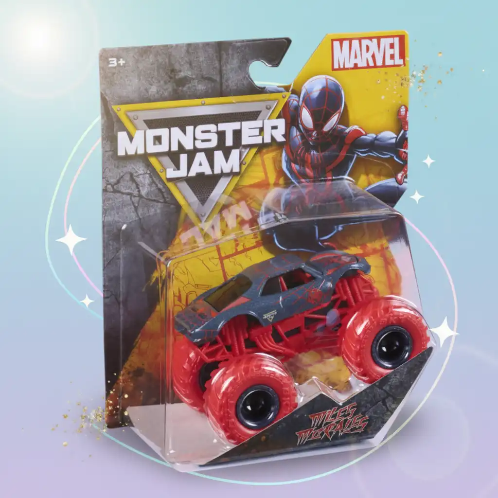 Experimenta acción infinita con el Monster Truck superheroico.