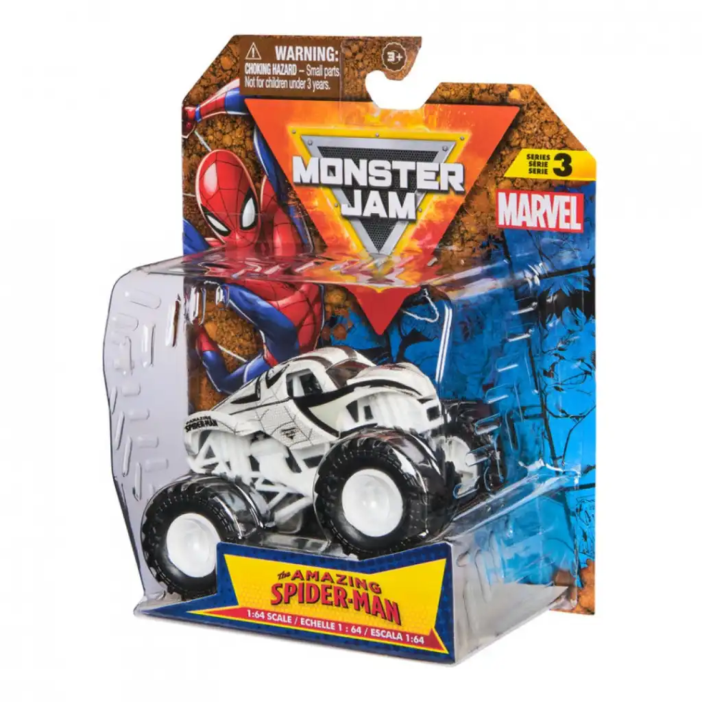 Vive una acción épica con el monster truck de superhéroes.