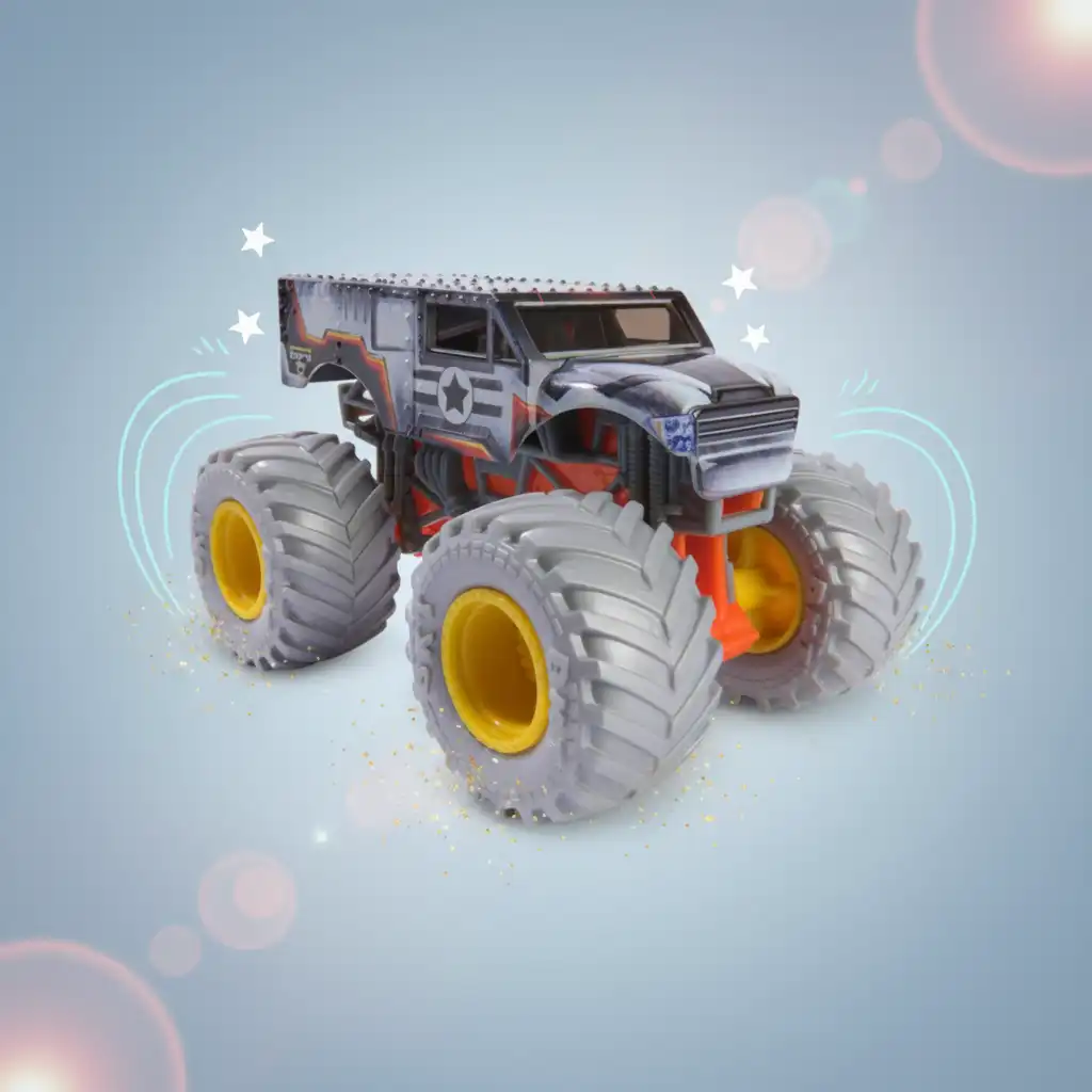 Desarrolla la imaginación con los héroes de acción Monster Jam.