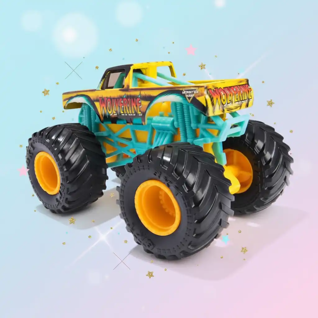 Crea tu propio show Monster Jam lleno de trucos.