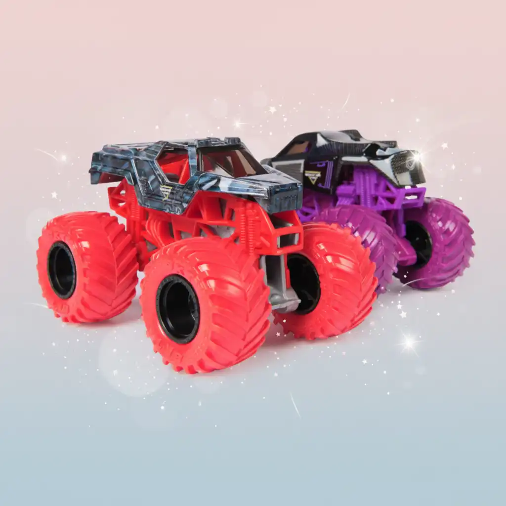 Fomenta la creatividad infantil a través del juego de autos de acción.
