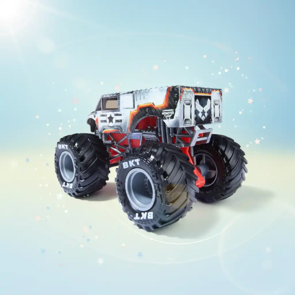 Crea tu propia arena Monster Jam y supera los límites.