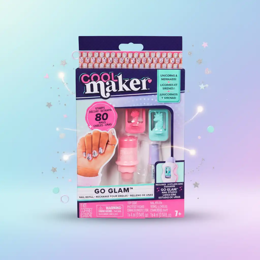 Patrones detallados de unicornio y sirena para uñas perfectas.