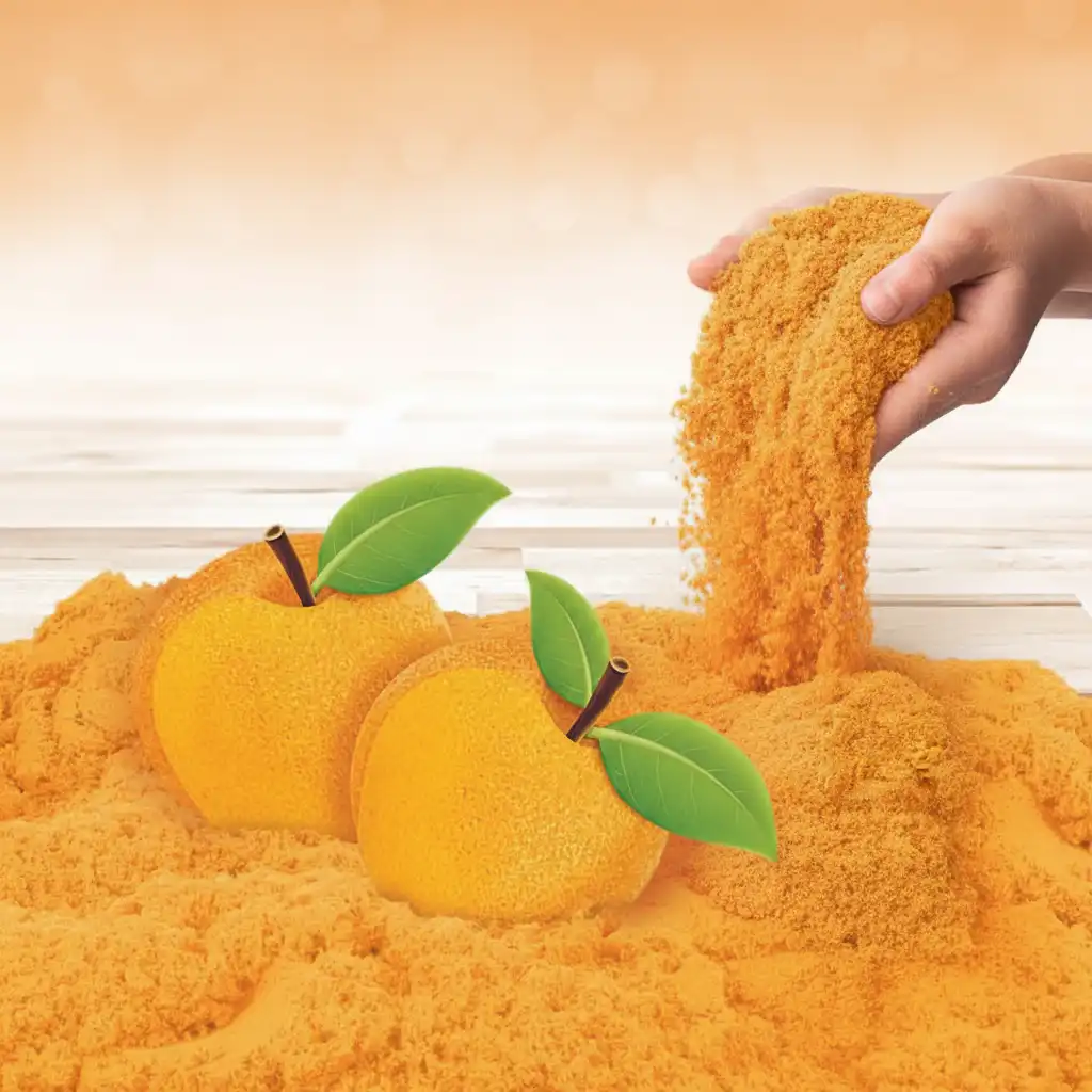 Posibilidades infinitas para mezclar colores y aromas frutales.