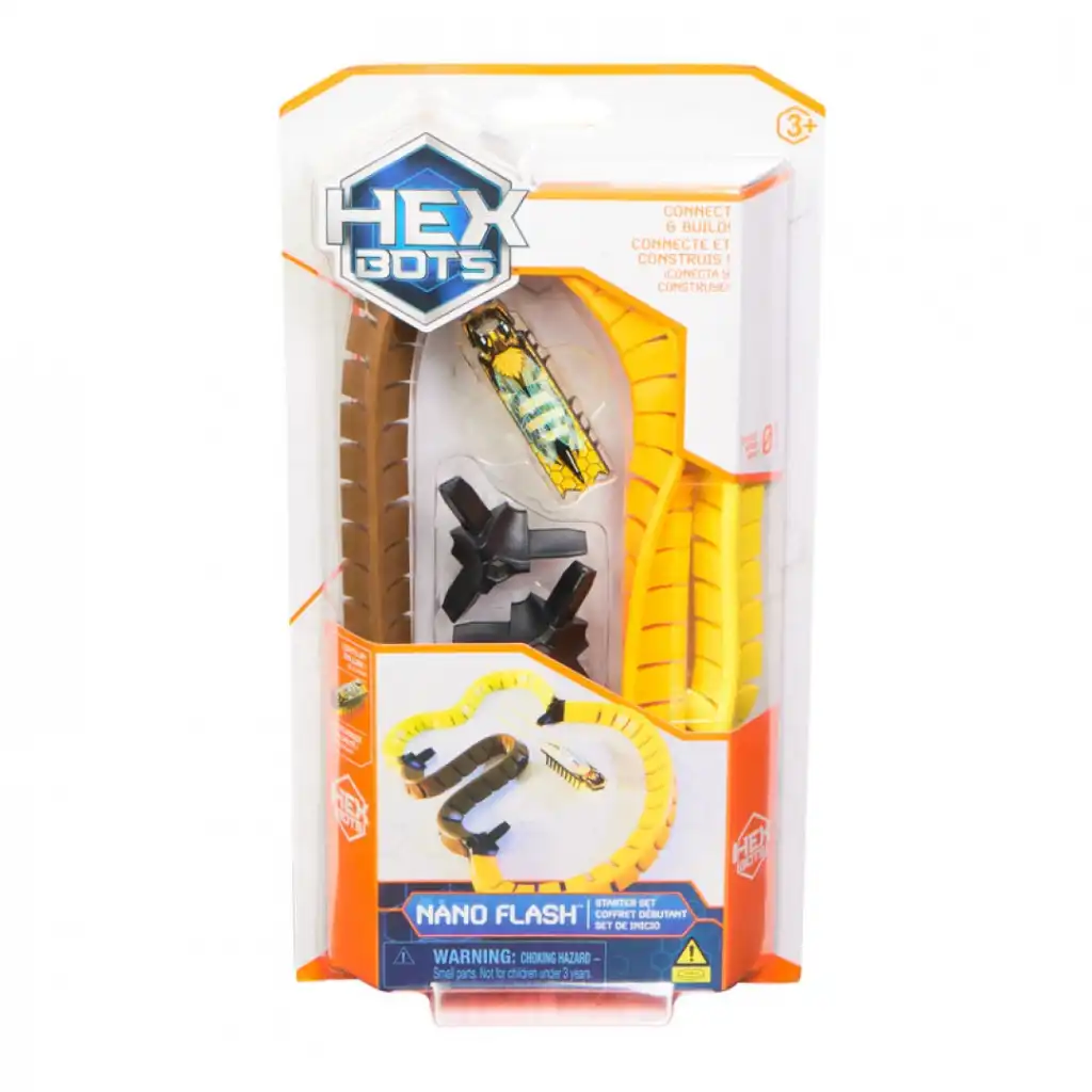 Acabado detallado del escarabajo robótico Hex Bots para máxima durabilidad.