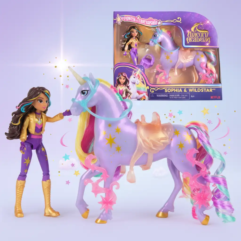 Vive aventuras infinitas sobre un unicornio mágico.