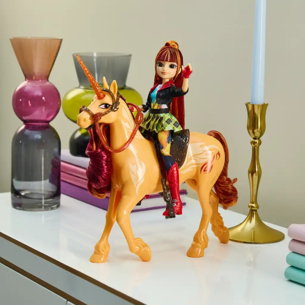 Sé creativo y cuida la crin de tu unicornio mágico.