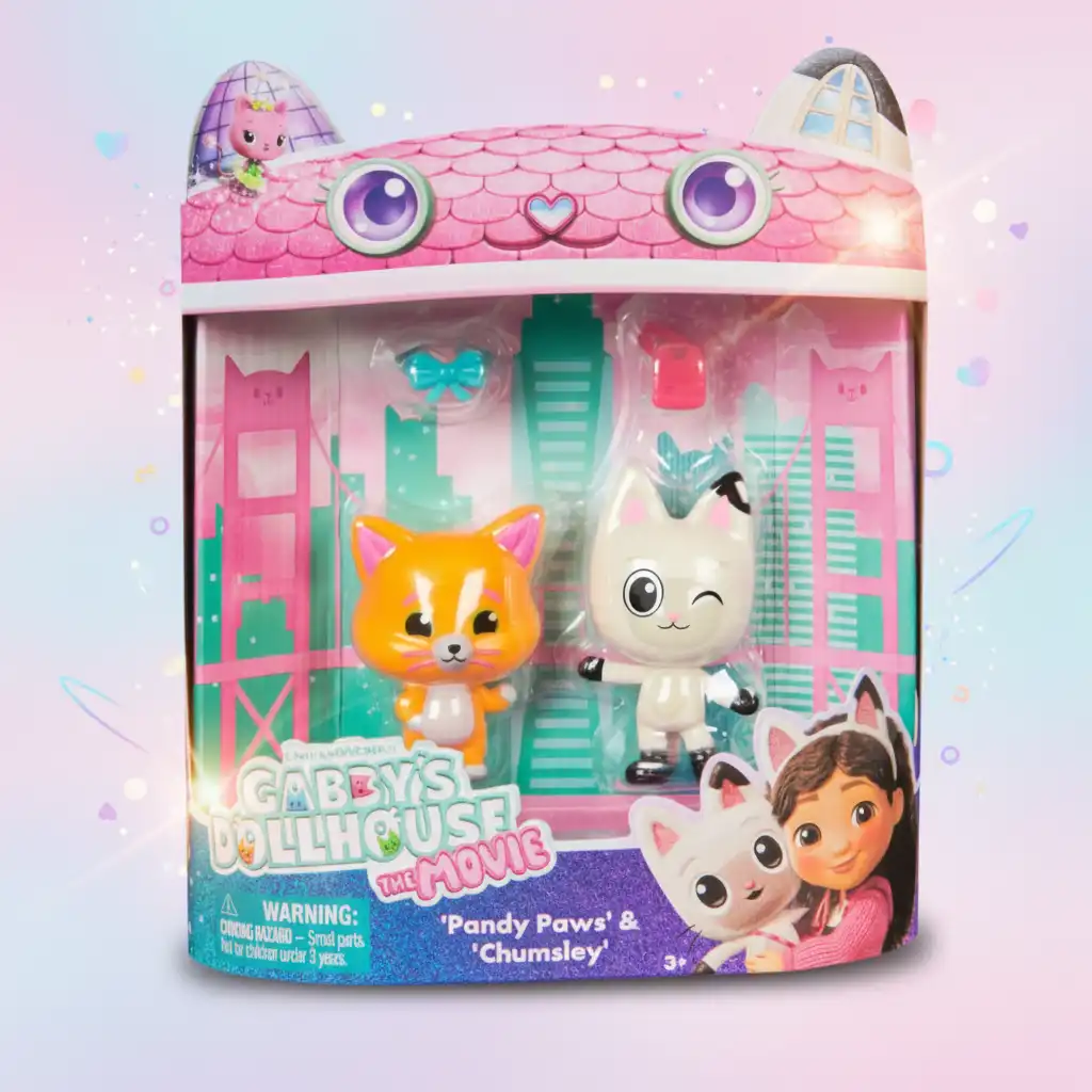 Figuras de película detalladamente elaboradas para diversión infantil sin fin.