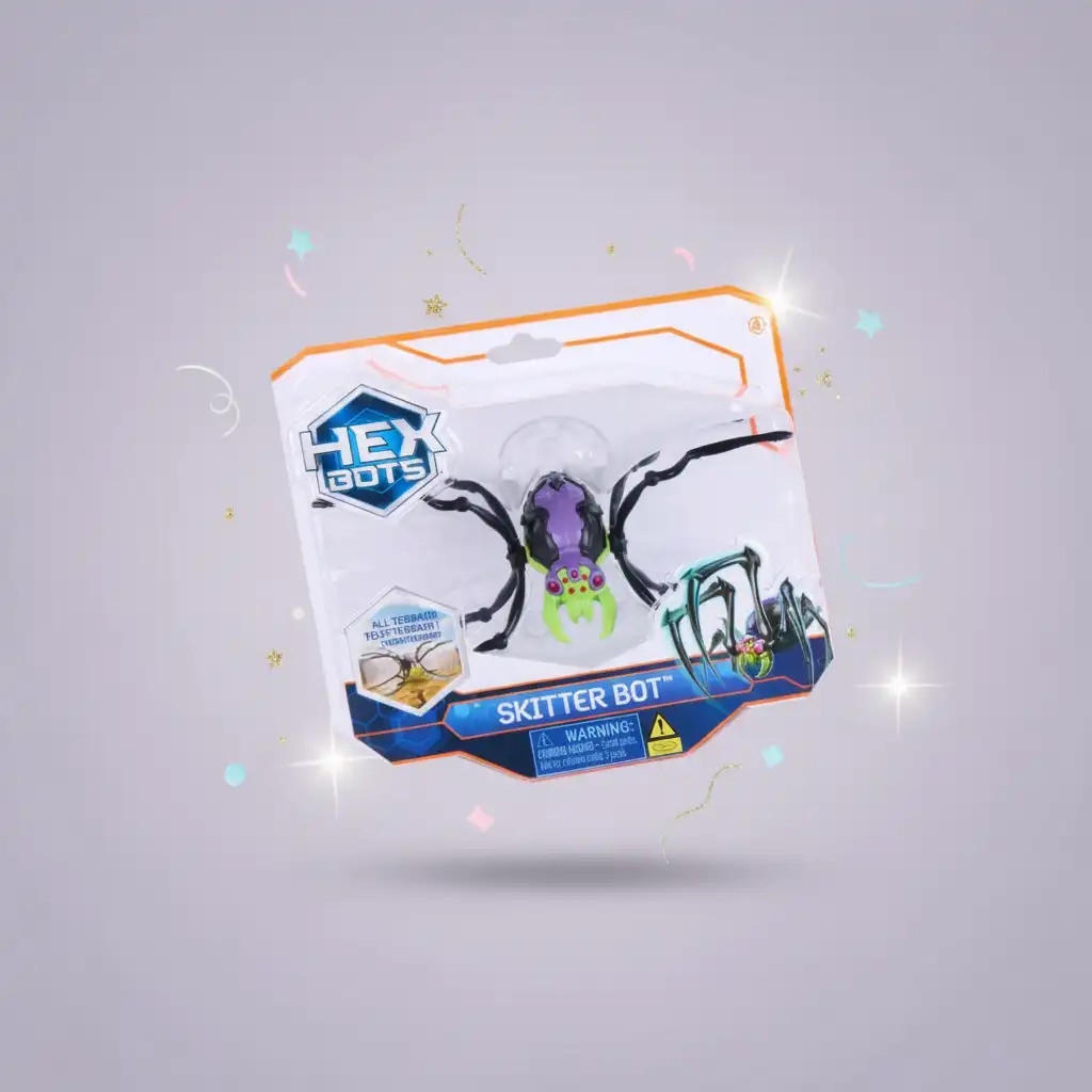 Desata una ola de diversión con el insecto robot trepador.