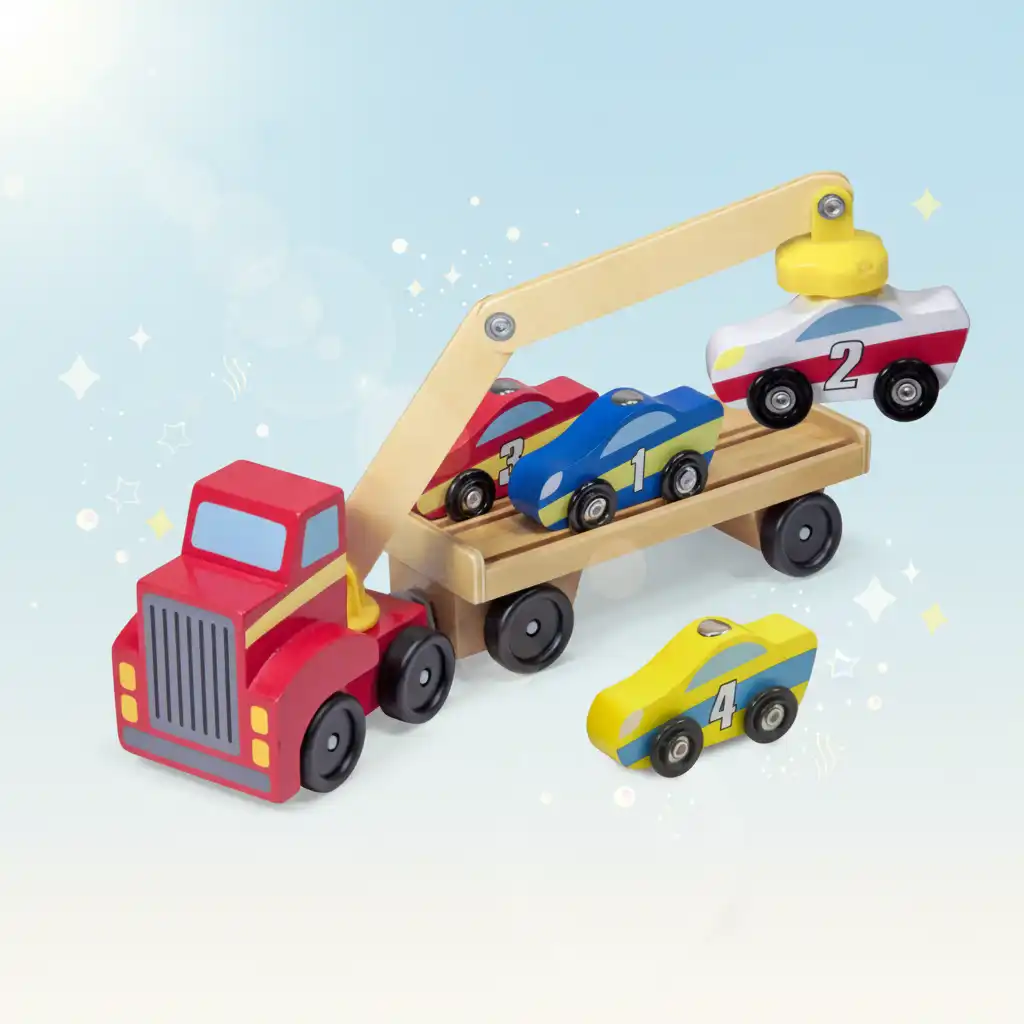 Aprende colores y números con cada coche que cargues.