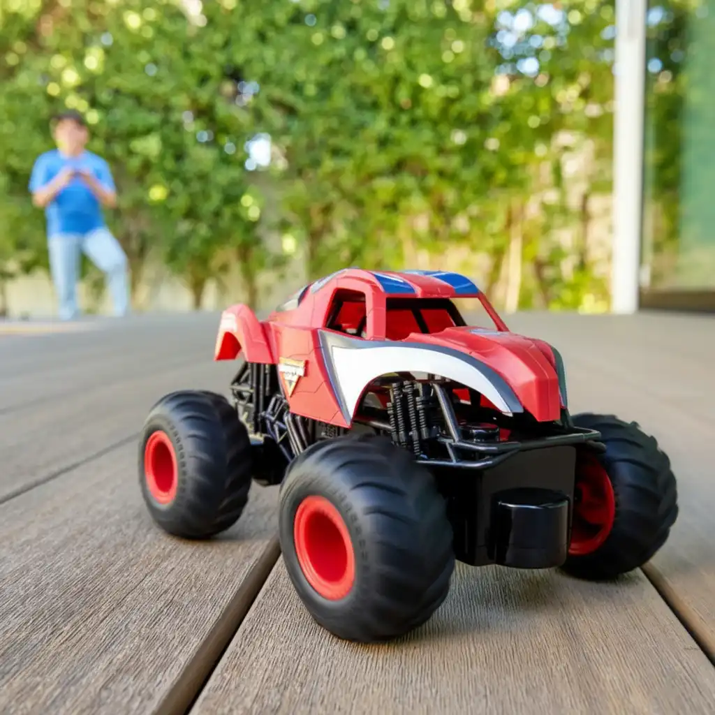 Organiza una fiesta Monster Jam inolvidable con amigos.