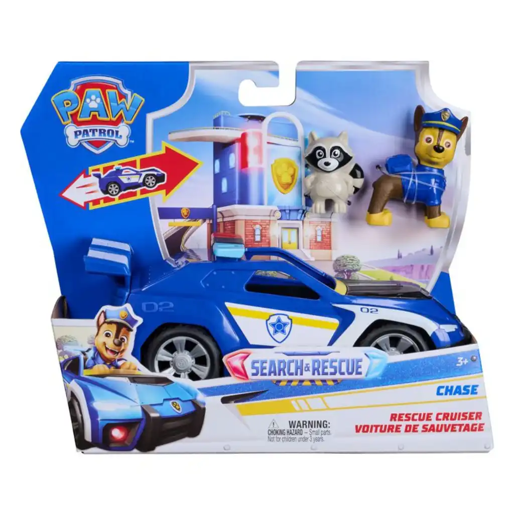 Inicio rápido para la acción gracias al mecanismo de cuerda del coche.