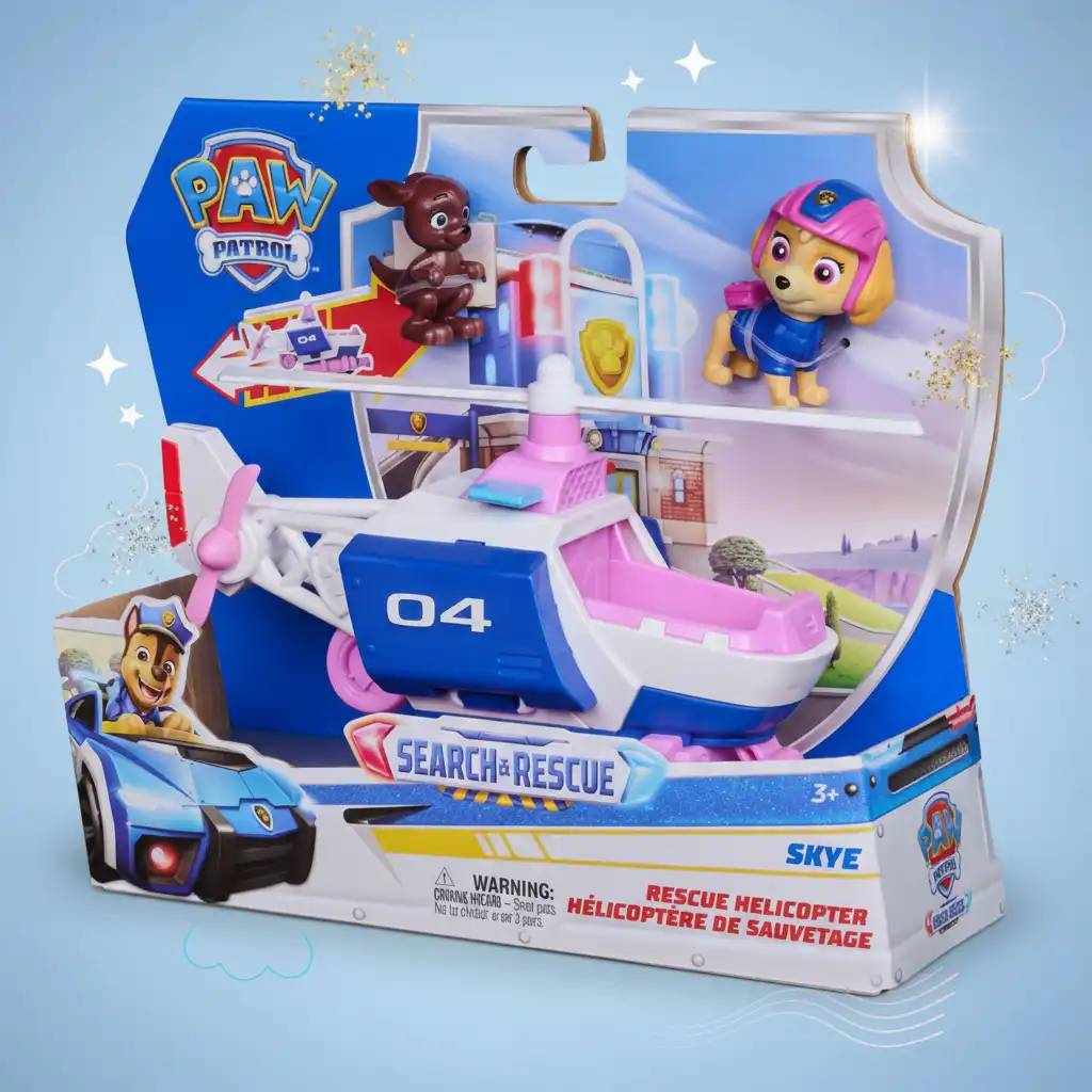 Vive emocionantes aventuras aéreas con la valiente Skye.