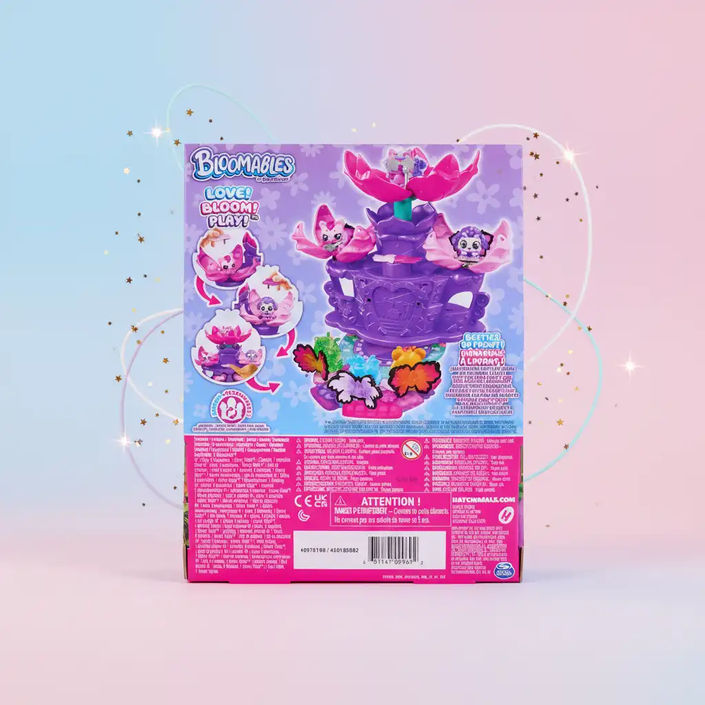 Escenario detalladamente elaborado y figuras exclusivas para tu gran espectáculo.