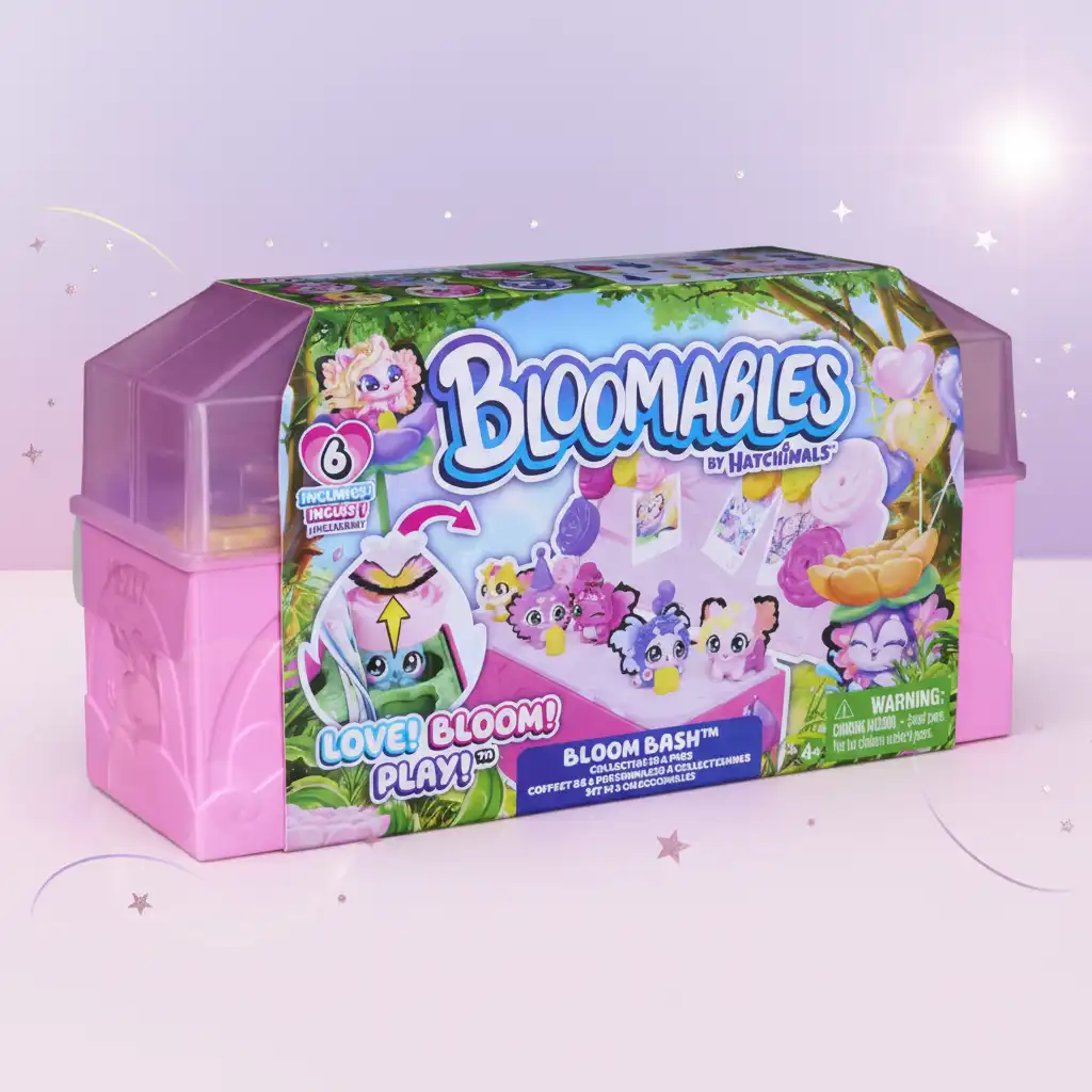 Desata la fiesta floral más colorida con amigos Hatchimals.