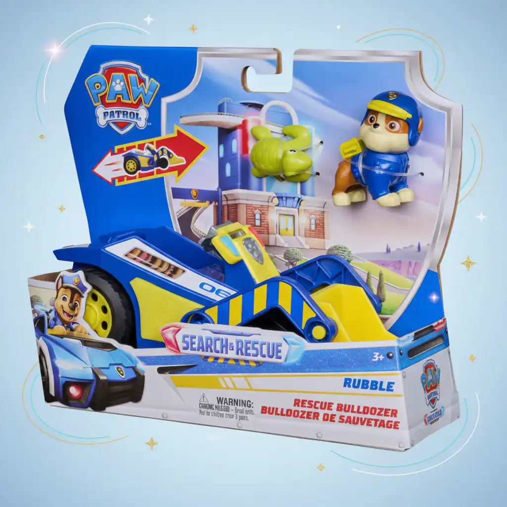 Vive emocionantes misiones de rescate con Rubble y la tortuga.