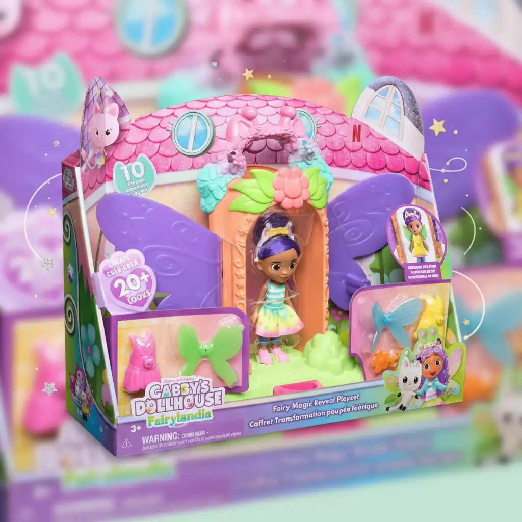 Entra en el mundo de Fairylandia y descubre la magia de las alas de hada.