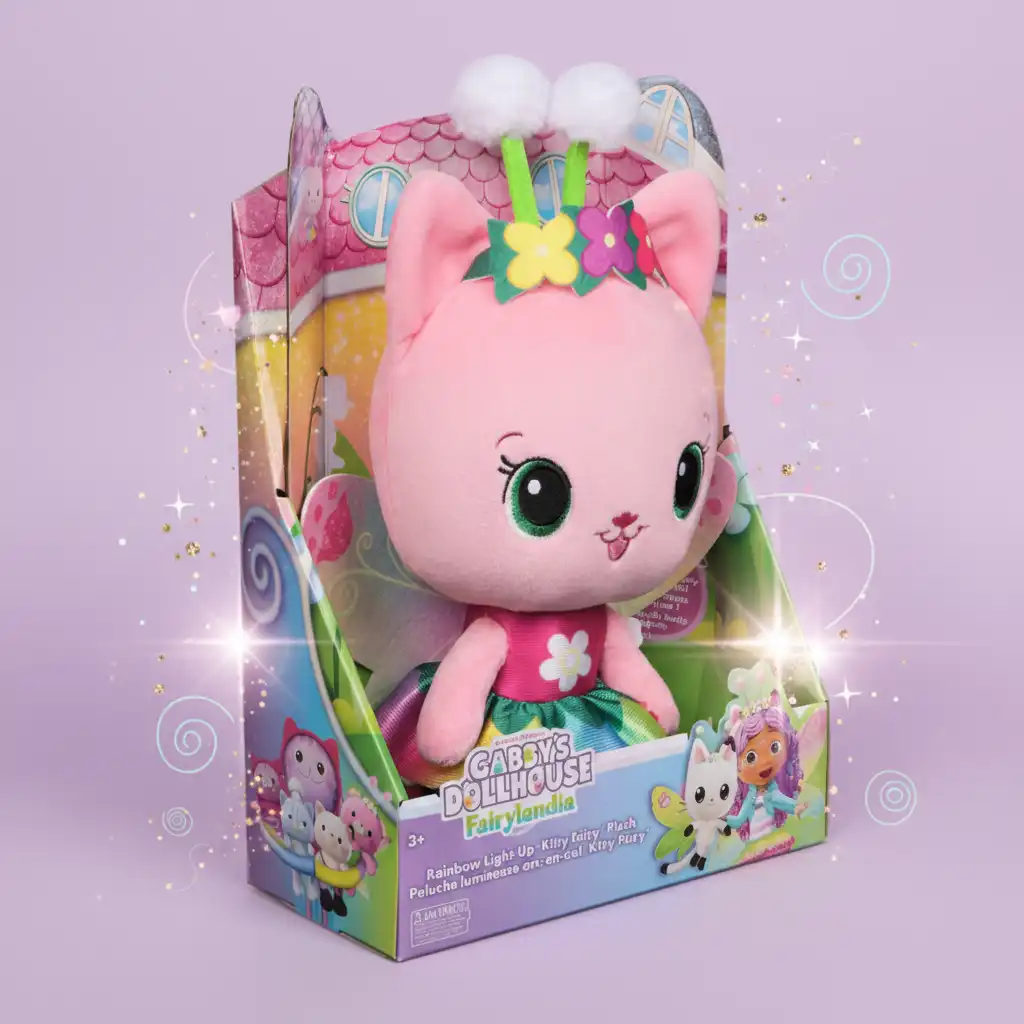 Ilumina el mundo infantil con una amiga de peluche mágica.