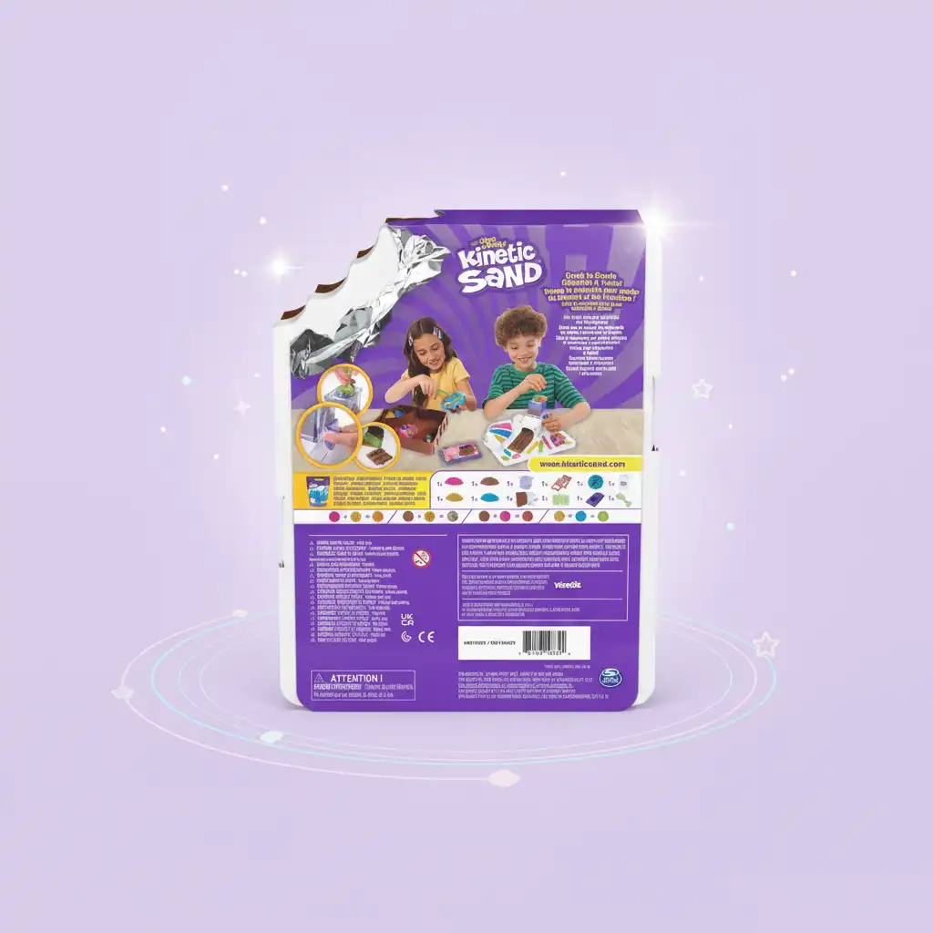 Elaboración detallada del set de juego para modelar dulces con precisión.