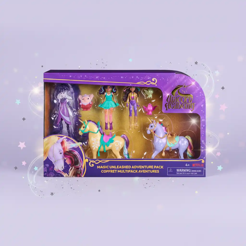 Todos los personajes favoritos en un exclusivo set para jugar inmediatamente.