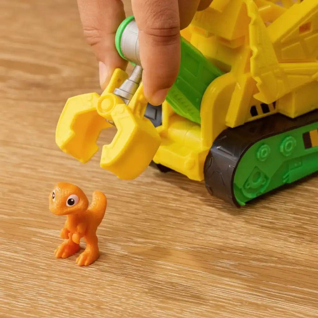 Funciones mecánicas del bulldozer para diversión Interactivo sin pilas.