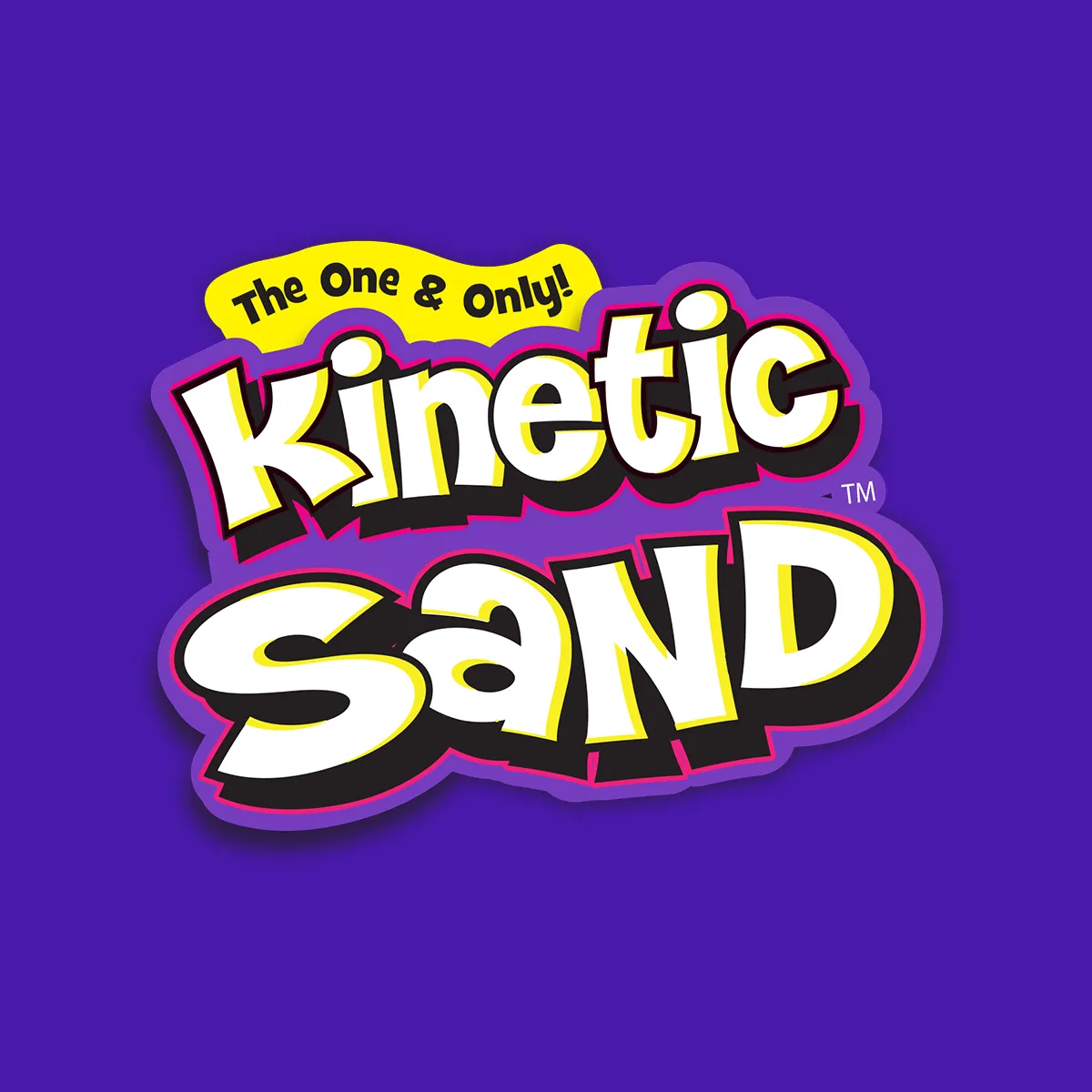 Logo oficial Kinetic Sand Juego para constructores
