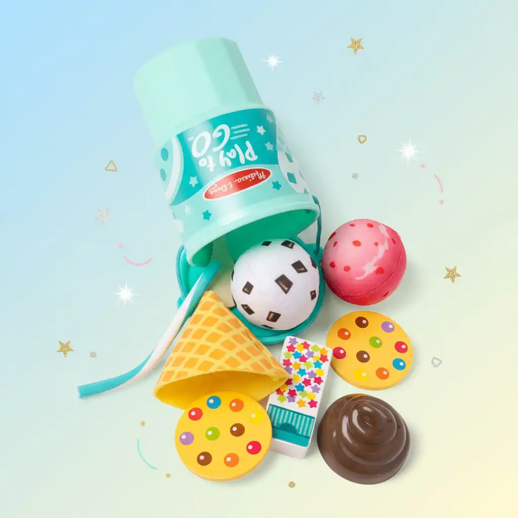 Desarrolla la imaginación creando combinaciones infinitas de delicias heladas.