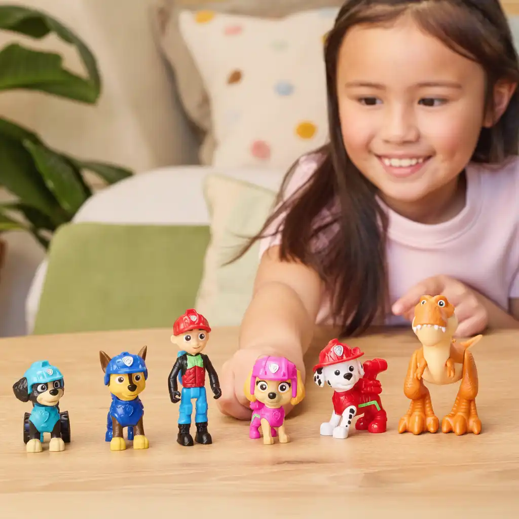 Figuras Interactivo con cabezas y extremidades móviles.