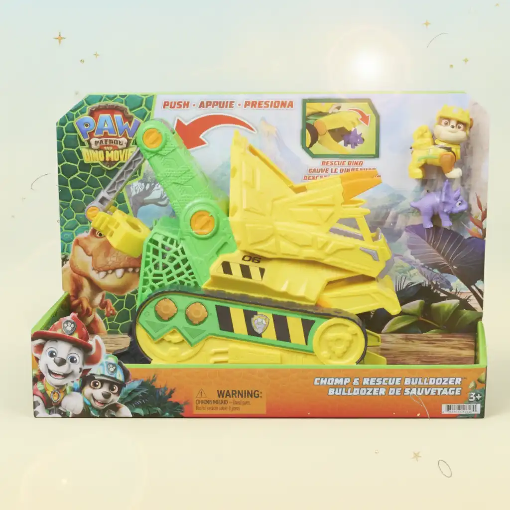 Emprende una emocionante misión de dinosaurios con Rubble.