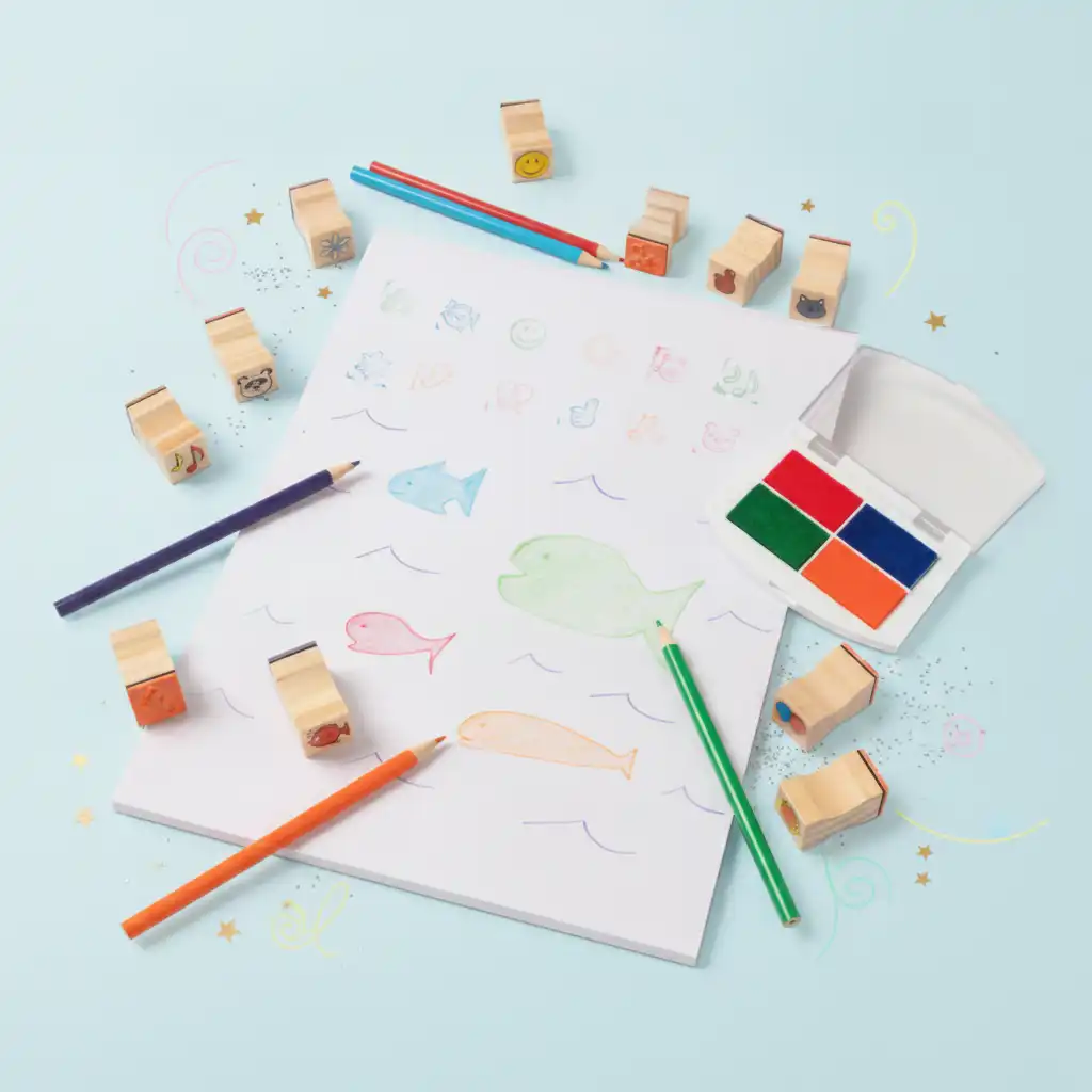 Descubre nuevas formas de crear con nuestro set de sellos.