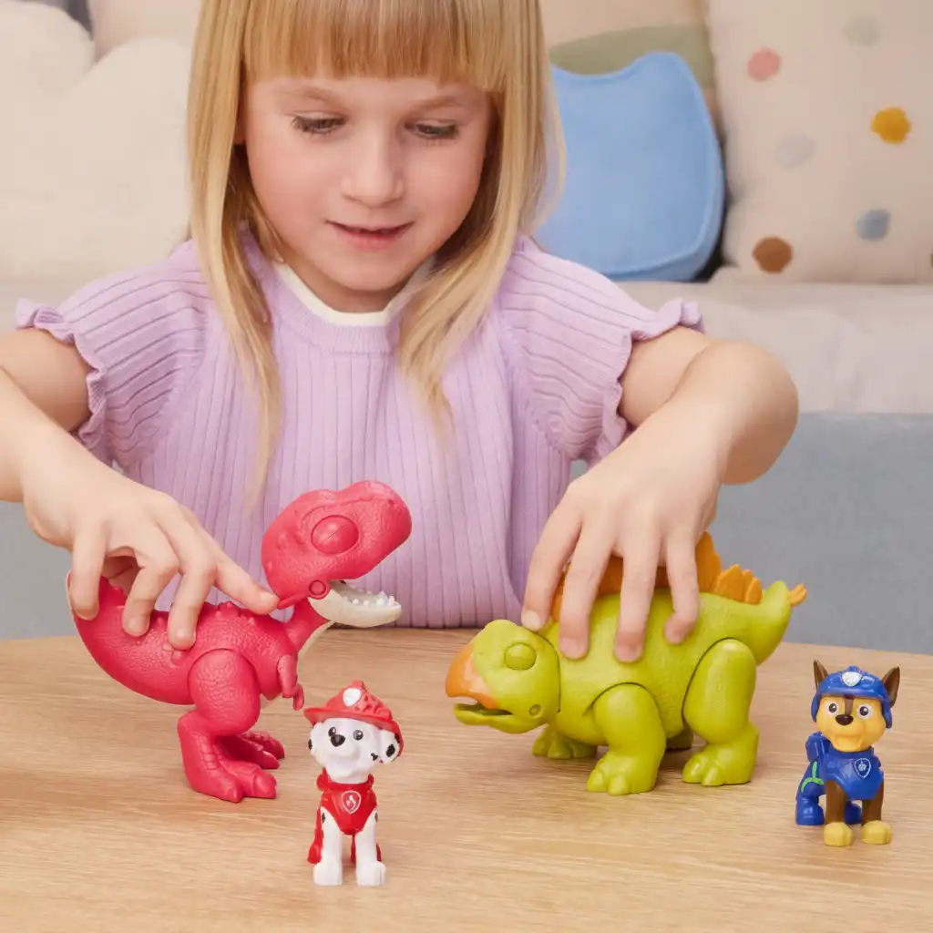 Descubre infinitas posibilidades de juego en el mundo de los dinosaurios.