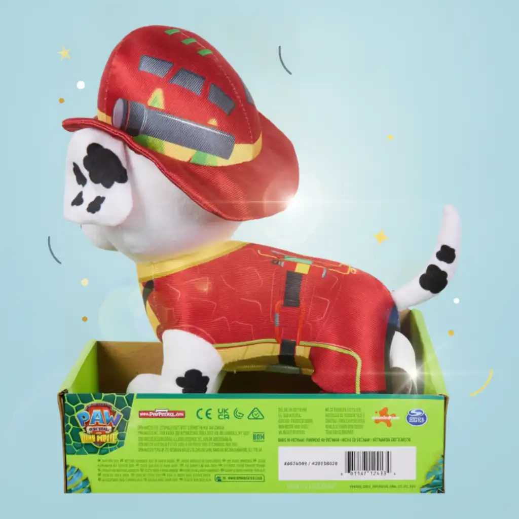 Peluche resistente y fácil de limpiar para jugar todos los días.