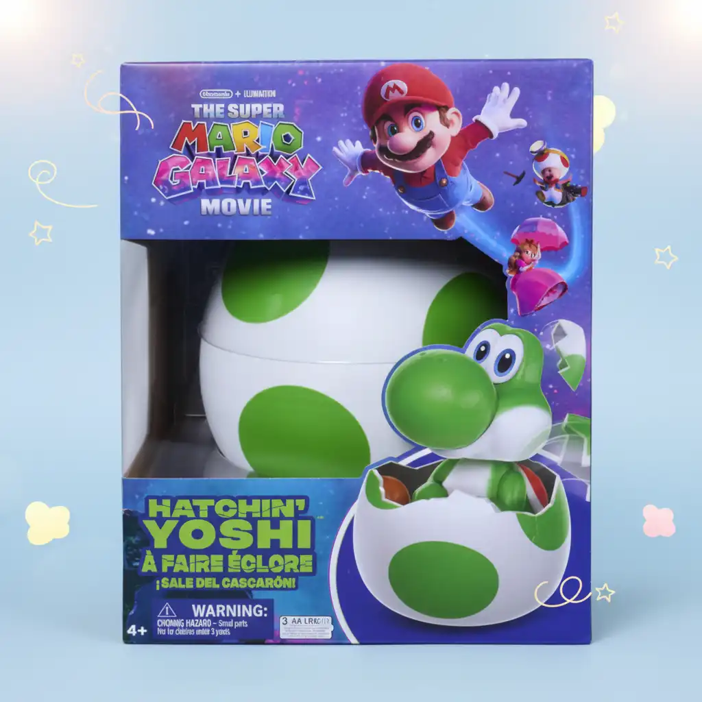 Prepárate para la eclosión de tu nuevo mejor amigo, Yoshi.