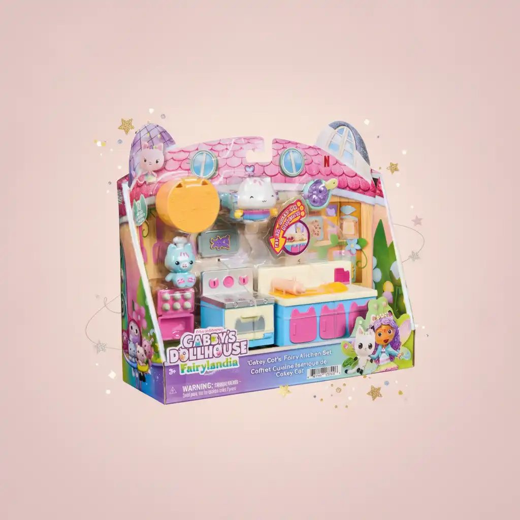 Set de juego de calidad con detalles elaborados para pequeños chefs.