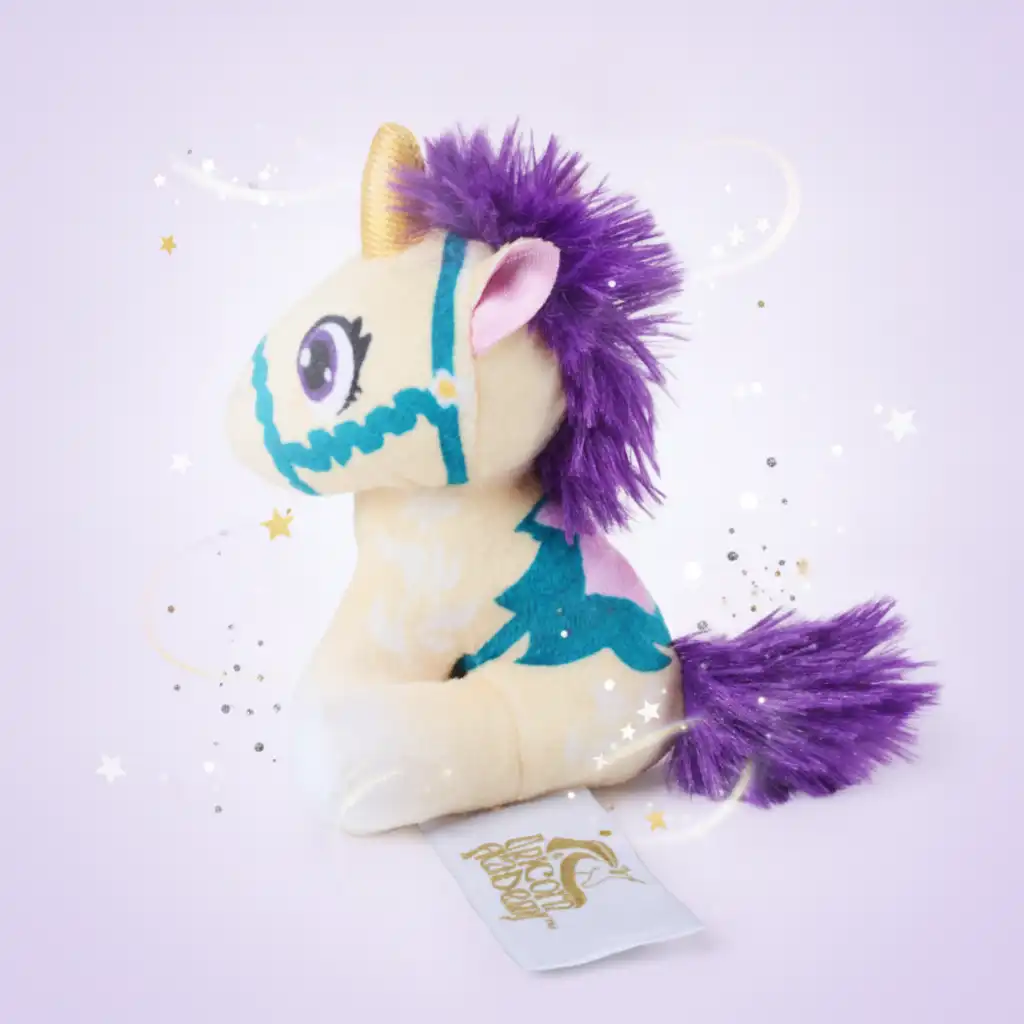Colecciona los cinco unicornios únicos para tu colección.